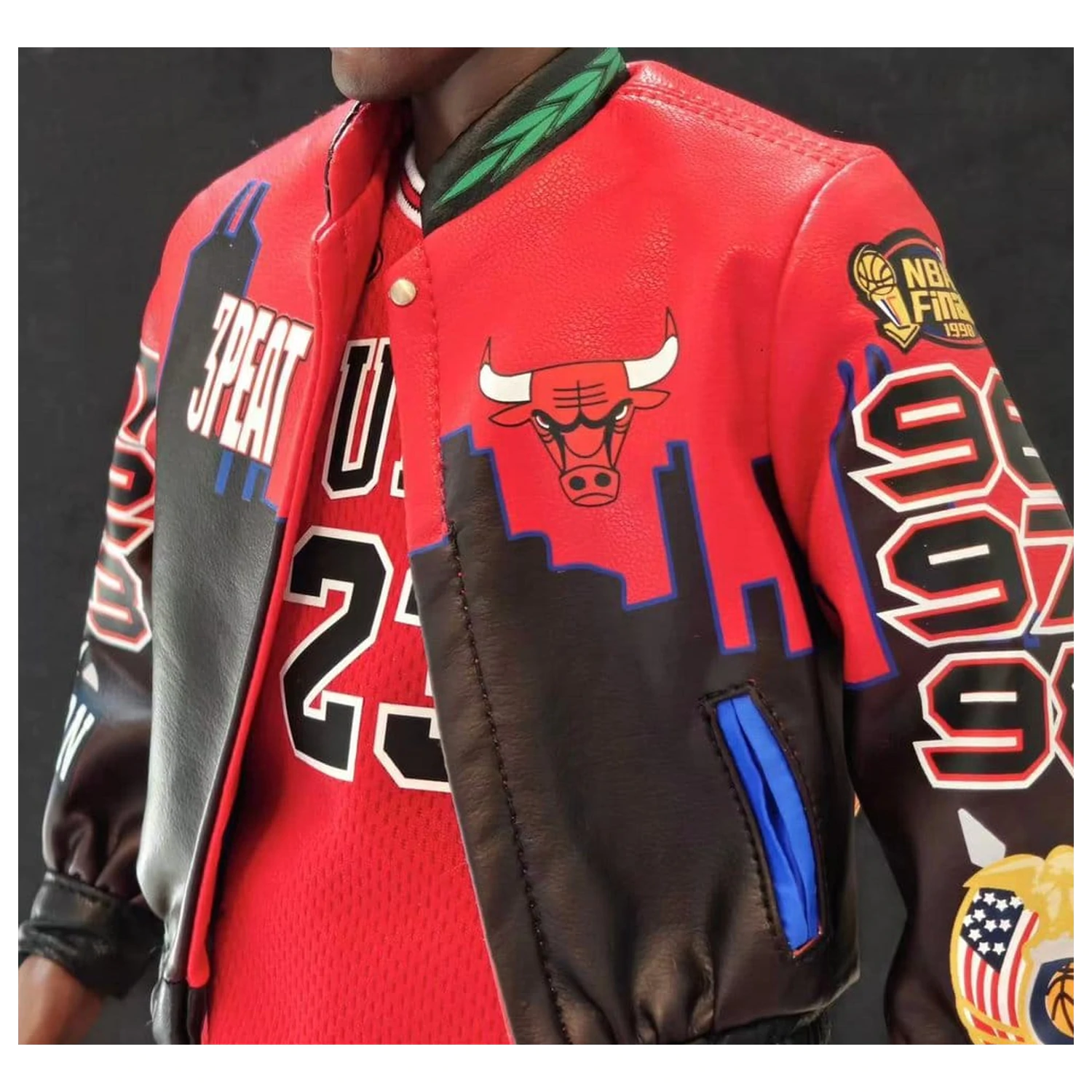 NBA Collection Real Masterpiece akční figurka 1/6 Michael Jordan Series 2 (Road Jersey Edition) 33 cm fotografii produktu