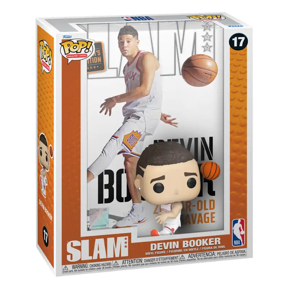 NBA Cover POP! Basketbalová Vinylová Figurka Devin Booker (SLAM Magazin) 9 cm fotografii produktu