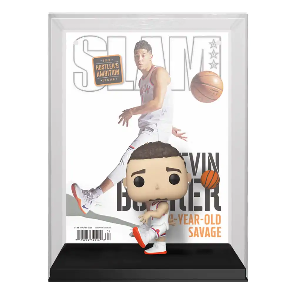 NBA Cover POP! Basketbalová Vinylová Figurka Devin Booker (SLAM Magazin) 9 cm fotografii produktu