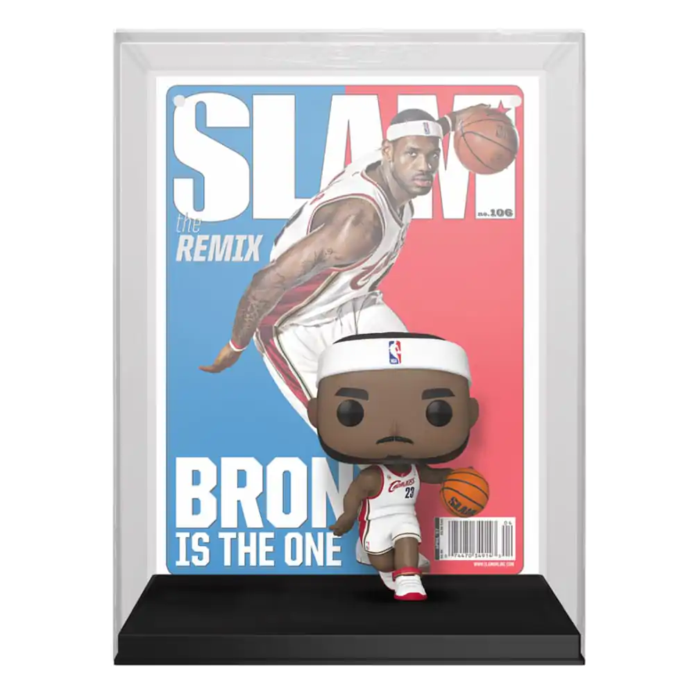 NBA Cover POP! Basketbalová vinylová figurka LeBron James (SLAM Magazin) 9 cm fotografii produktu