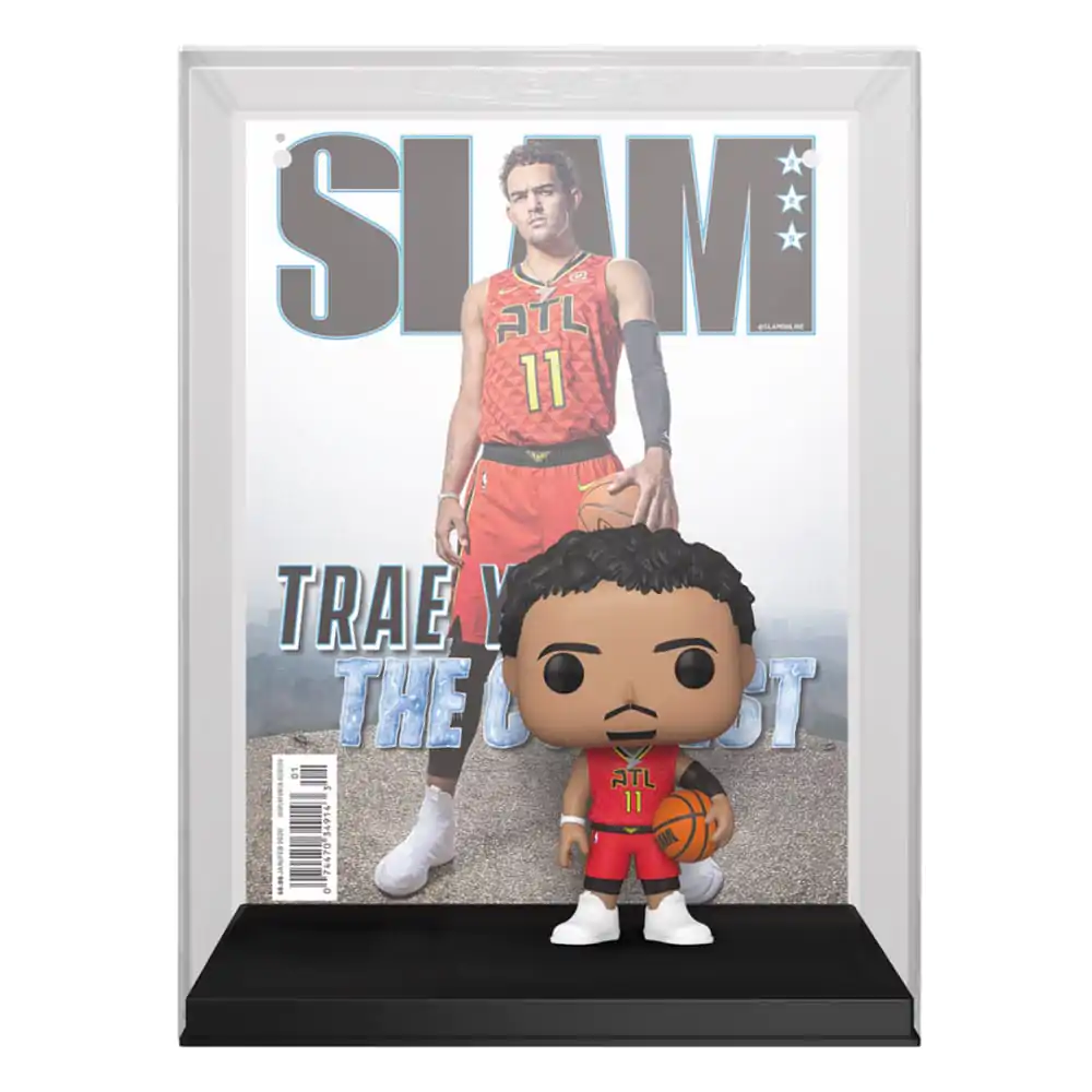 NBA Cover POP! Basketbalová vinylová figurka Trae Young (SLAM Magazin) 9 cm fotografii produktu