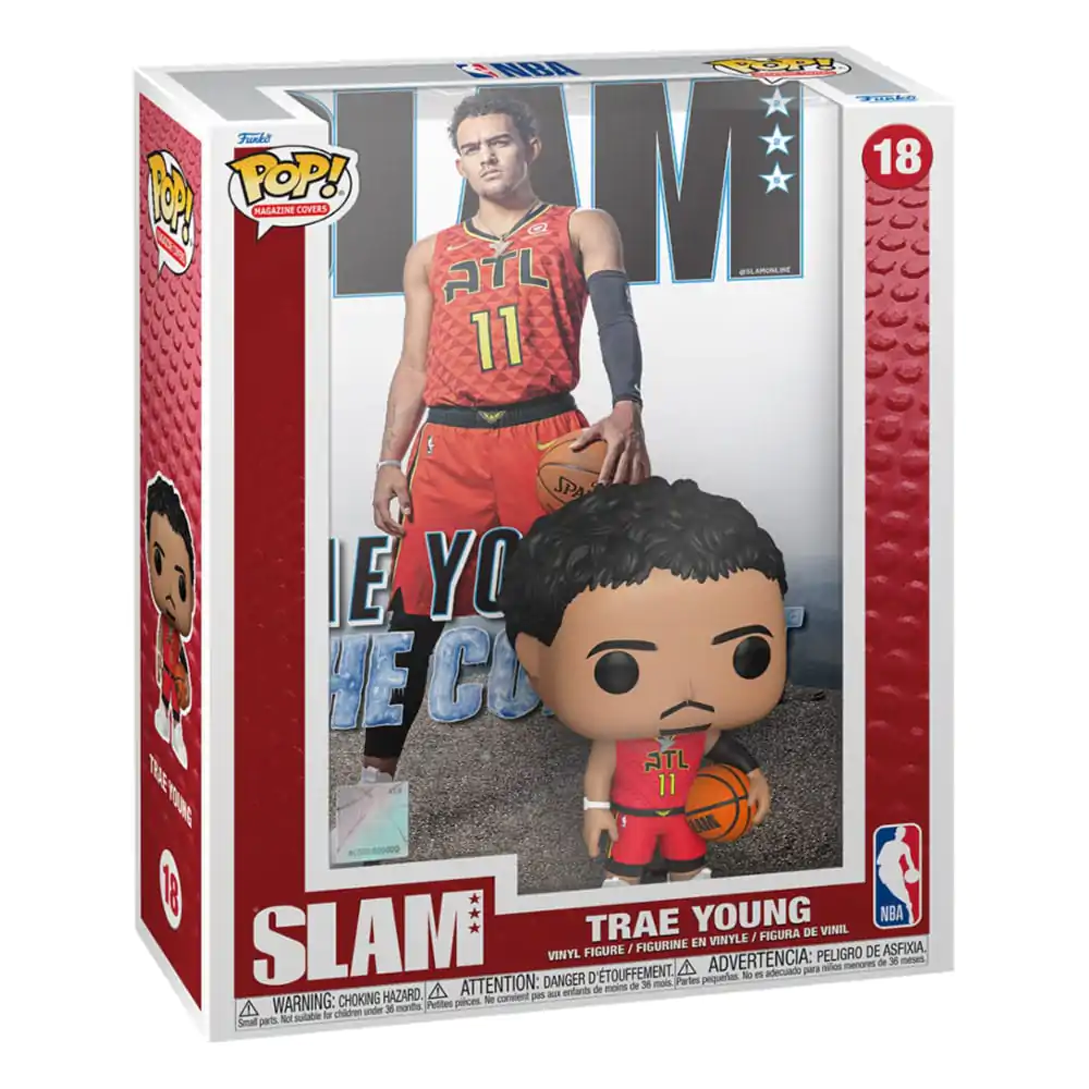 NBA Cover POP! Basketbalová vinylová figurka Trae Young (SLAM Magazin) 9 cm fotografii produktu