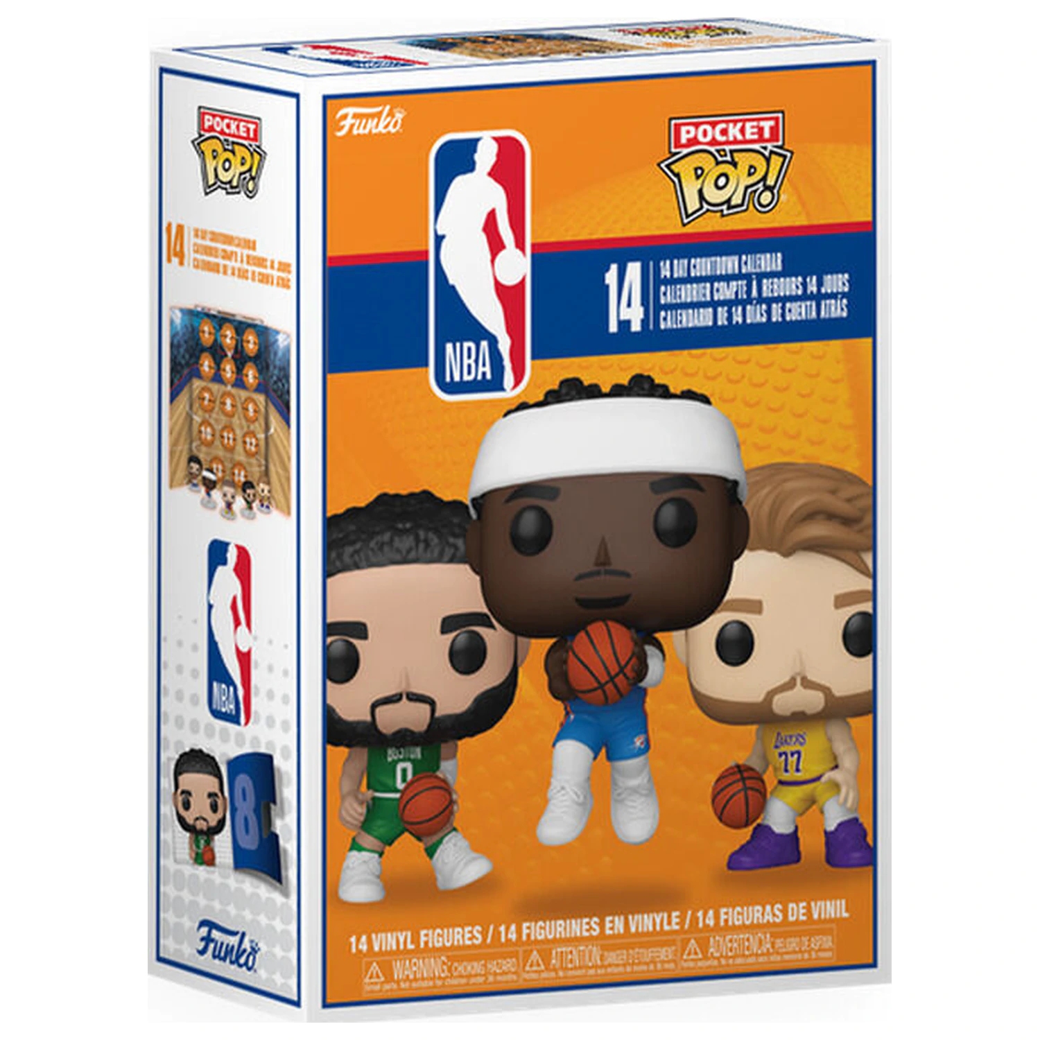 Funko Pocket Pop adventní kalendář NBA fotografii produktu
