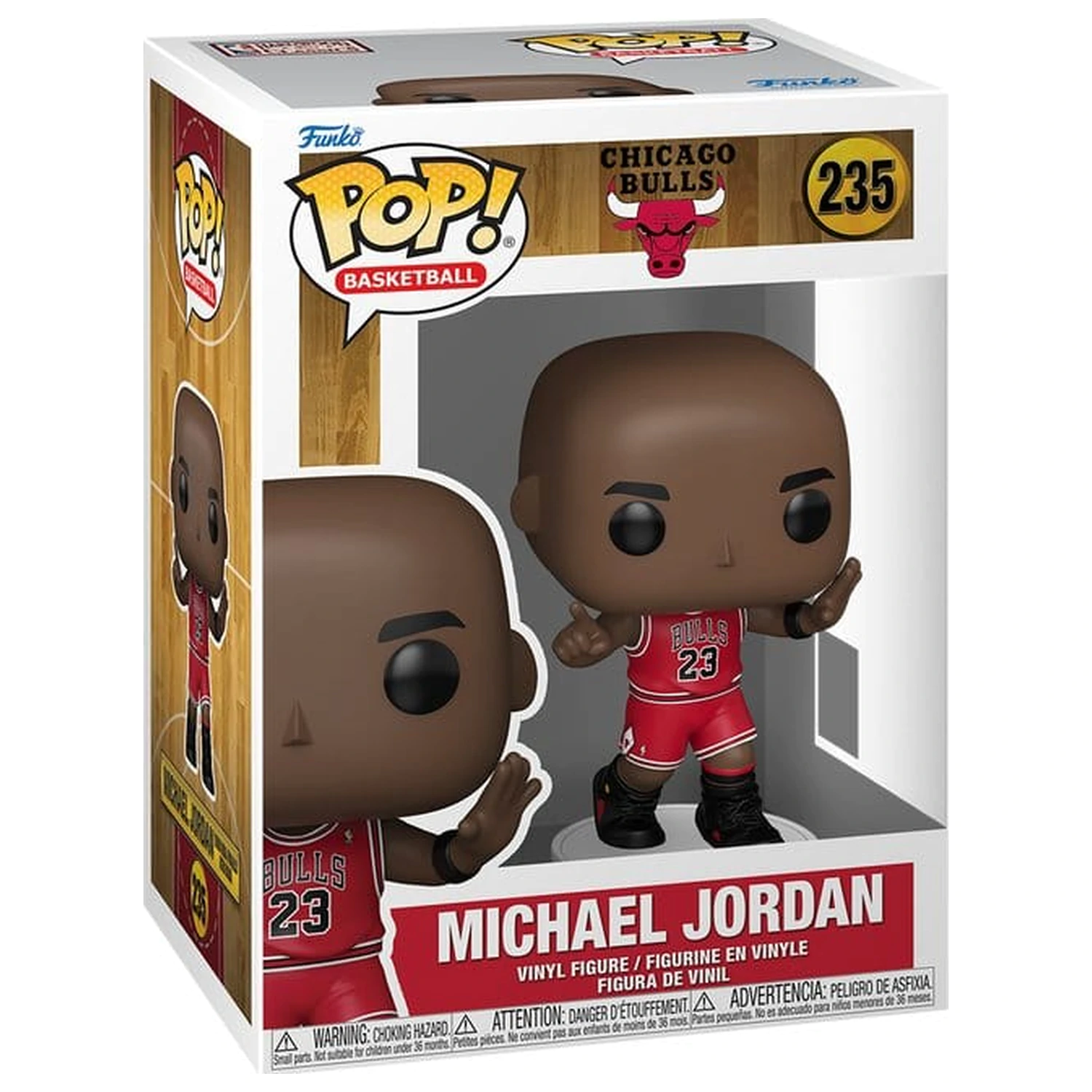 NBA Funko POP! Basketball vinylová figurka Bulls - Michael Jordan (6th Ring) 9 cm fotografii produktu