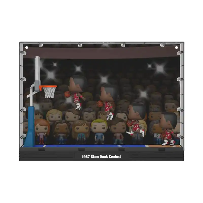 NBA Funko POP Moments Deluxe vinylové figurky Bulls-MJ ('87 Dunk Contest) 9 cm fotografii produktu