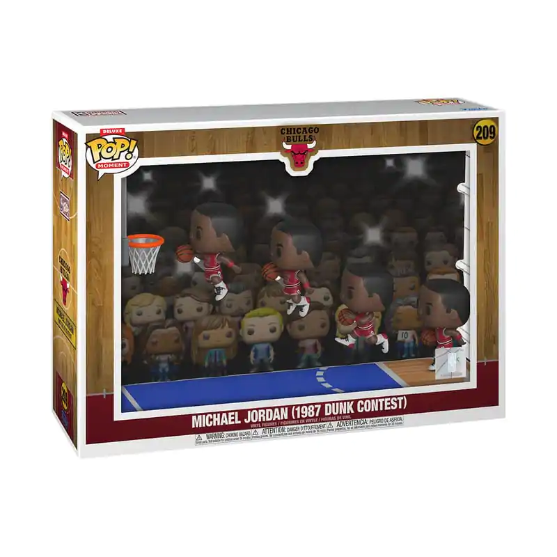 NBA Funko POP Moments Deluxe vinylové figurky Bulls-MJ ('87 Dunk Contest) 9 cm fotografii produktu