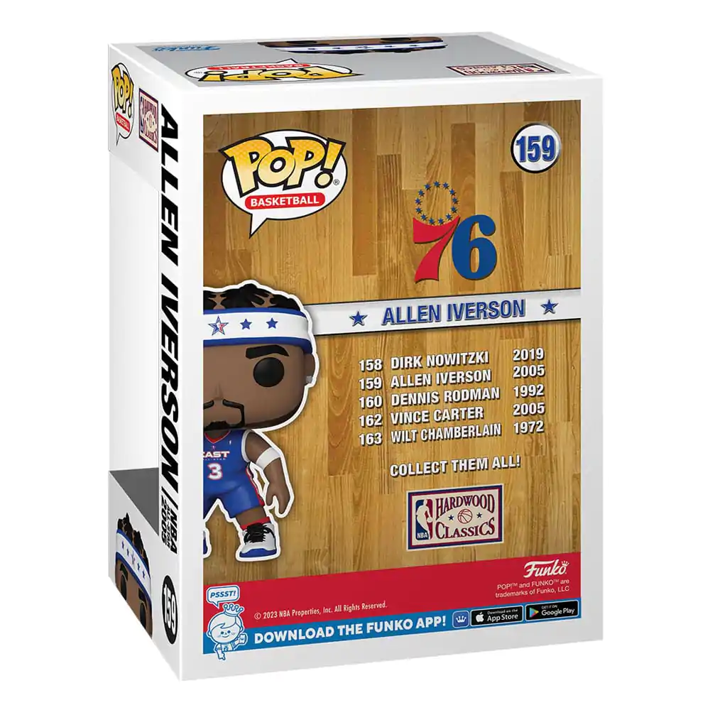 NBA Legends POP! Sports vinylová figurka Allen Iverson (2005) 9 cm fotografii produktu