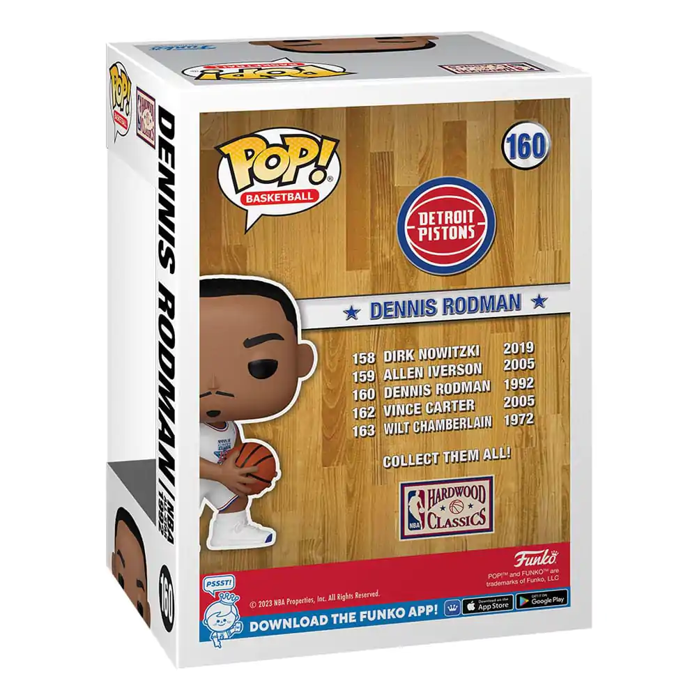 NBA Legends POP! Sports vinylová figurka Dennis Rodman (1992) 9 cm fotografii produktu