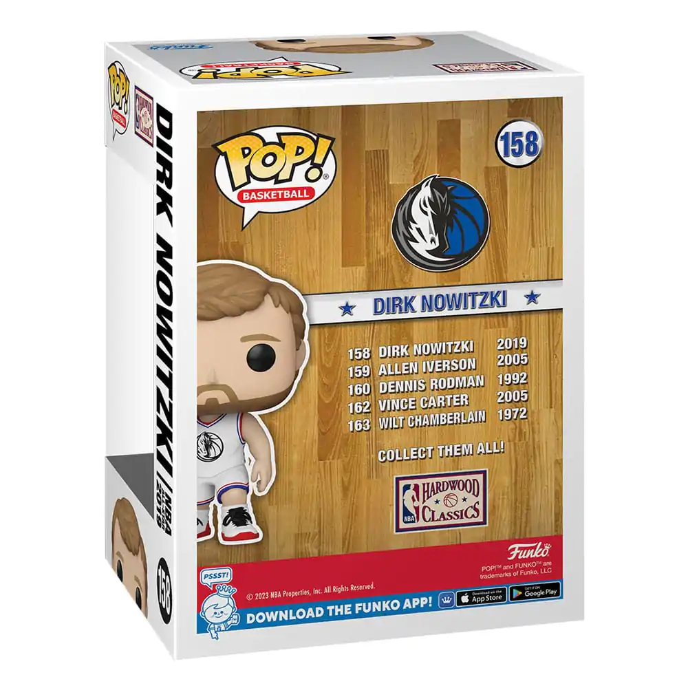 NBA Legends POP! Sportovní vinylová figurka Dirk Nowitzki (2019) 9 cm fotografii produktu