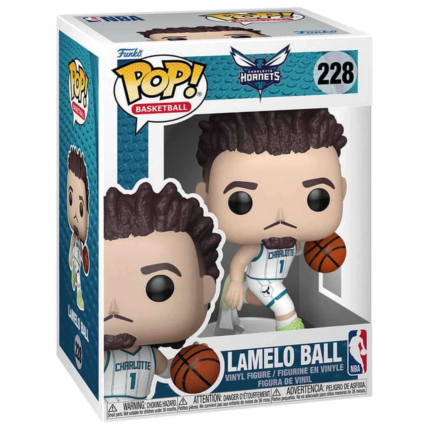 NBA Legends Funko POP! Sports Vinylová Figurka Hornets- Lamelo Ball (Domácí) 9 cm fotografii produktu