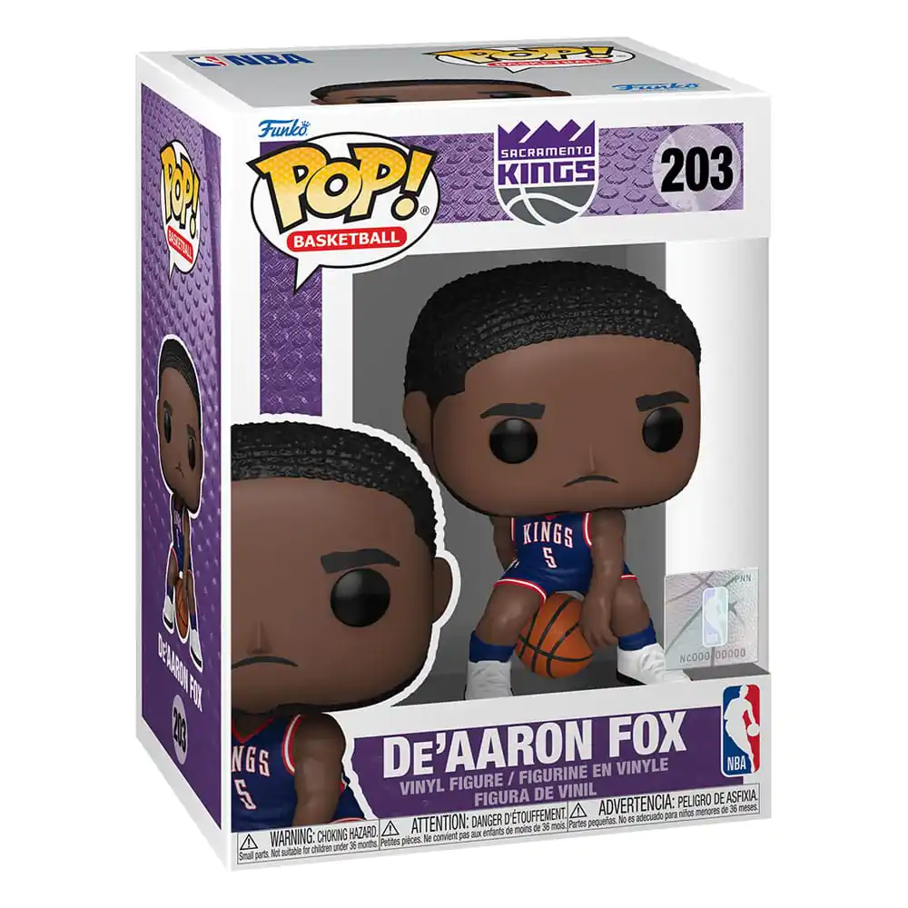 NBA Legends Funko POP! Sběratelská figurka Sports Vinyl Kings- De'Aaron Fox(CE 24) 9 cm fotografii produktu