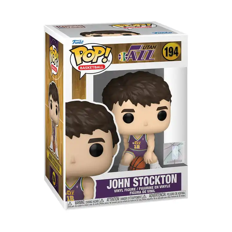 NBA Legends Funko POP! Sběratelská figurka Sports Vinyl Utah Jazz: John Stockton (Rookie Season) 9 cm fotografii produktu