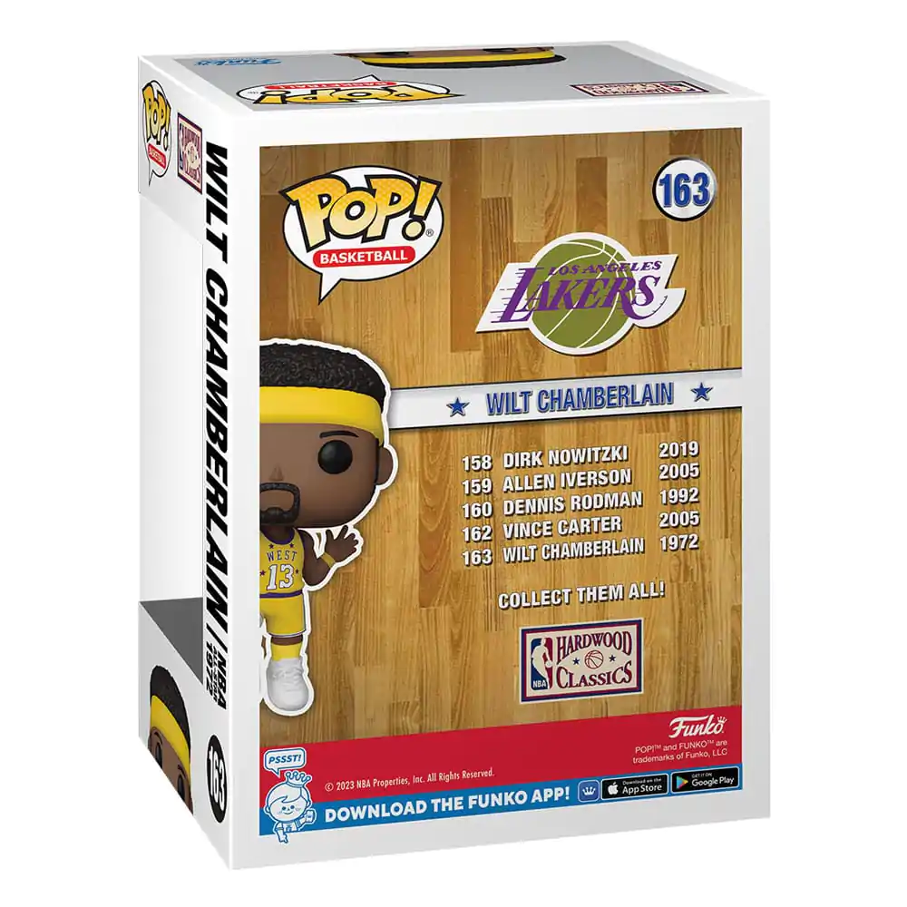 NBA Legends POP! Sports Vinyl Figurka Wilt Chamberlain (1973) 9 cm fotografii produktu