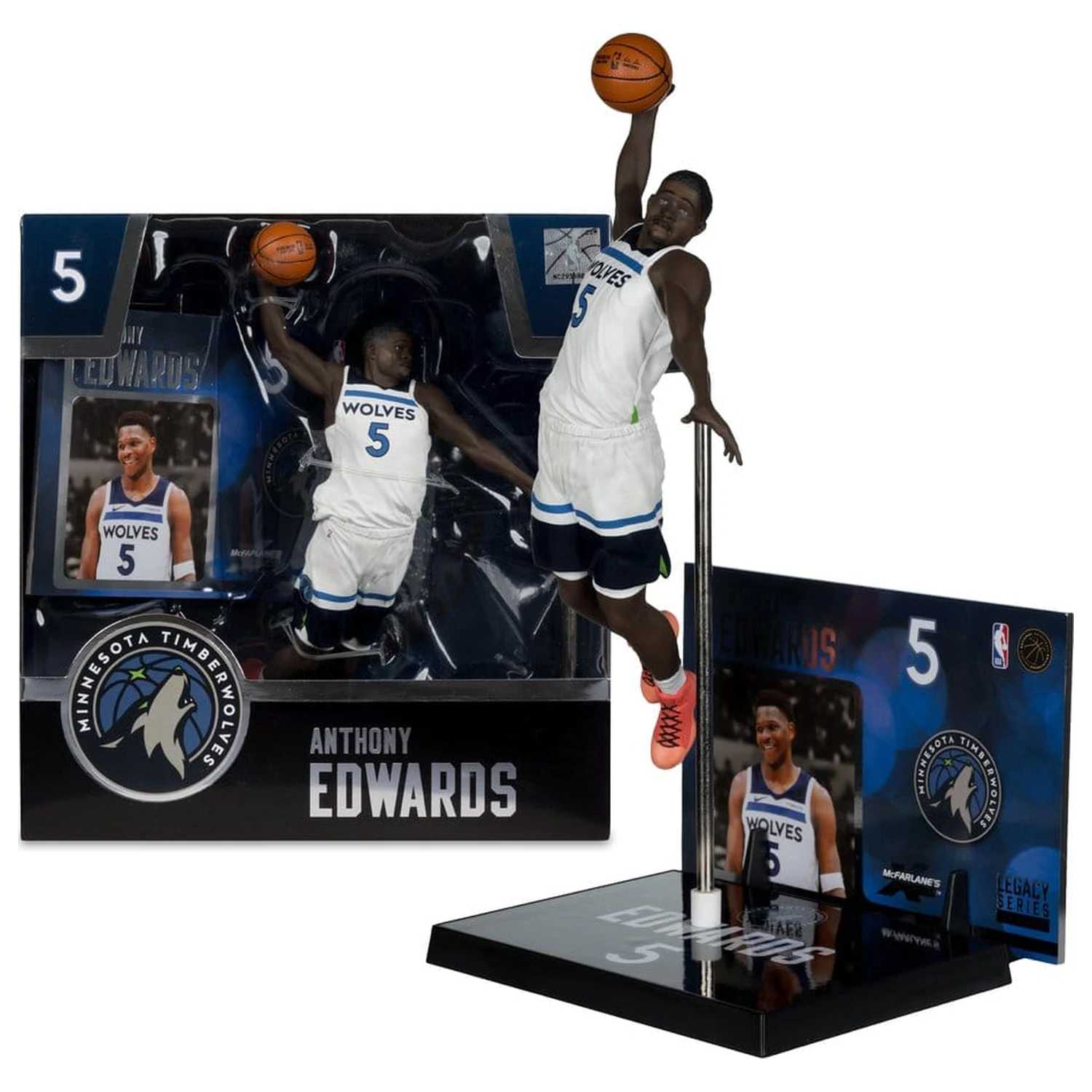 NBA McFarlane's SportsPicks figurka Anthony Edwards (Minnesota Timberwolves) 21 cm fotografii produktu