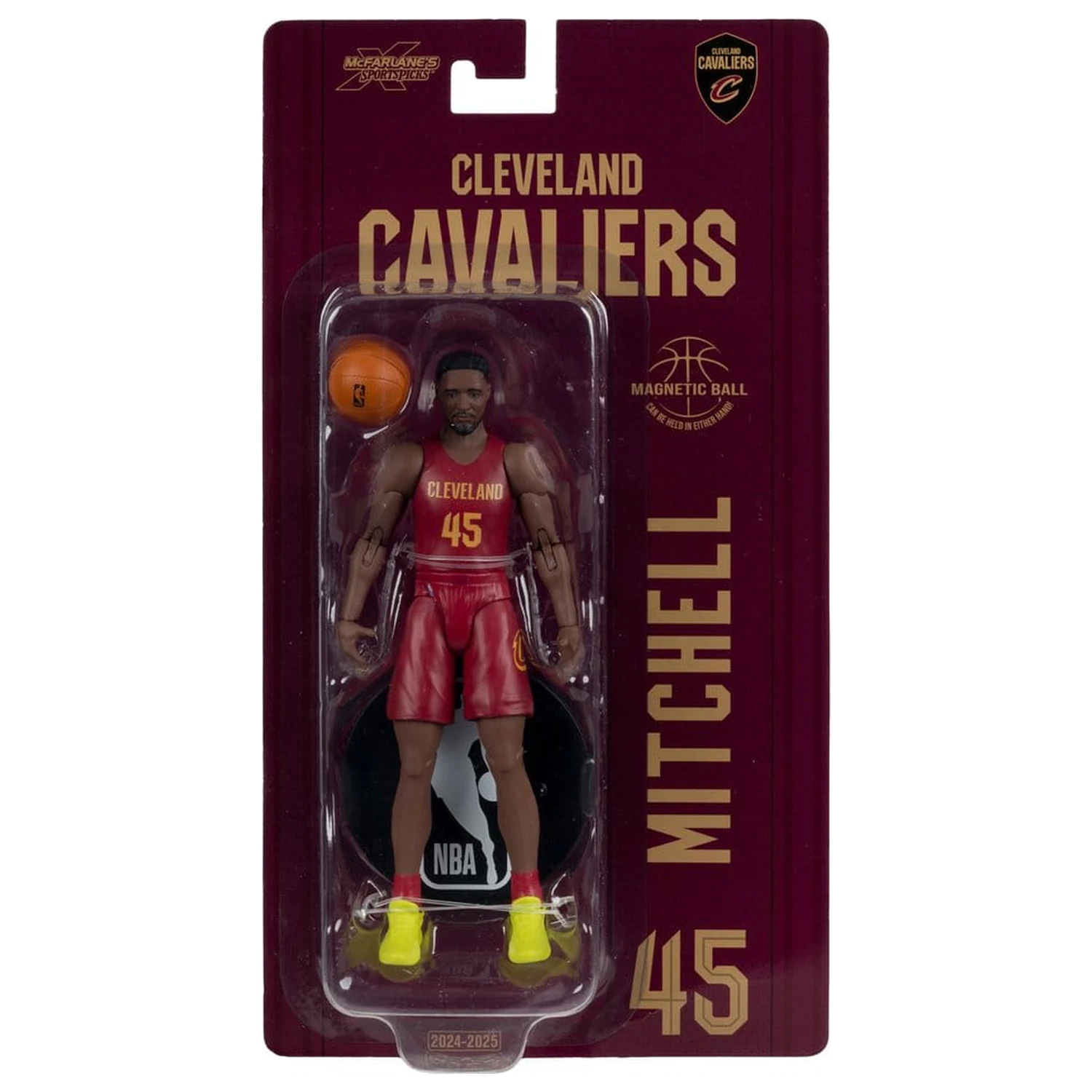 NBA SportsPicks akční figurka Donovan Mitchell (Cleveland Cavaliers) 15 cm fotografii produktu