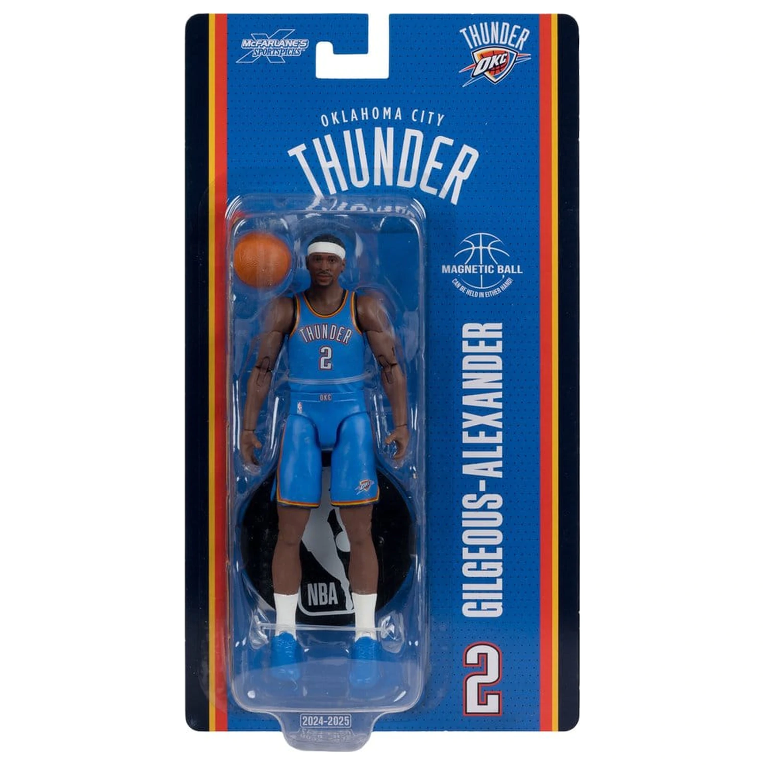 NBA SportsPicks akční figurka Shai Gilgeous-Alexander (Oklahoma City Thunder) 16 cm fotografii produktu