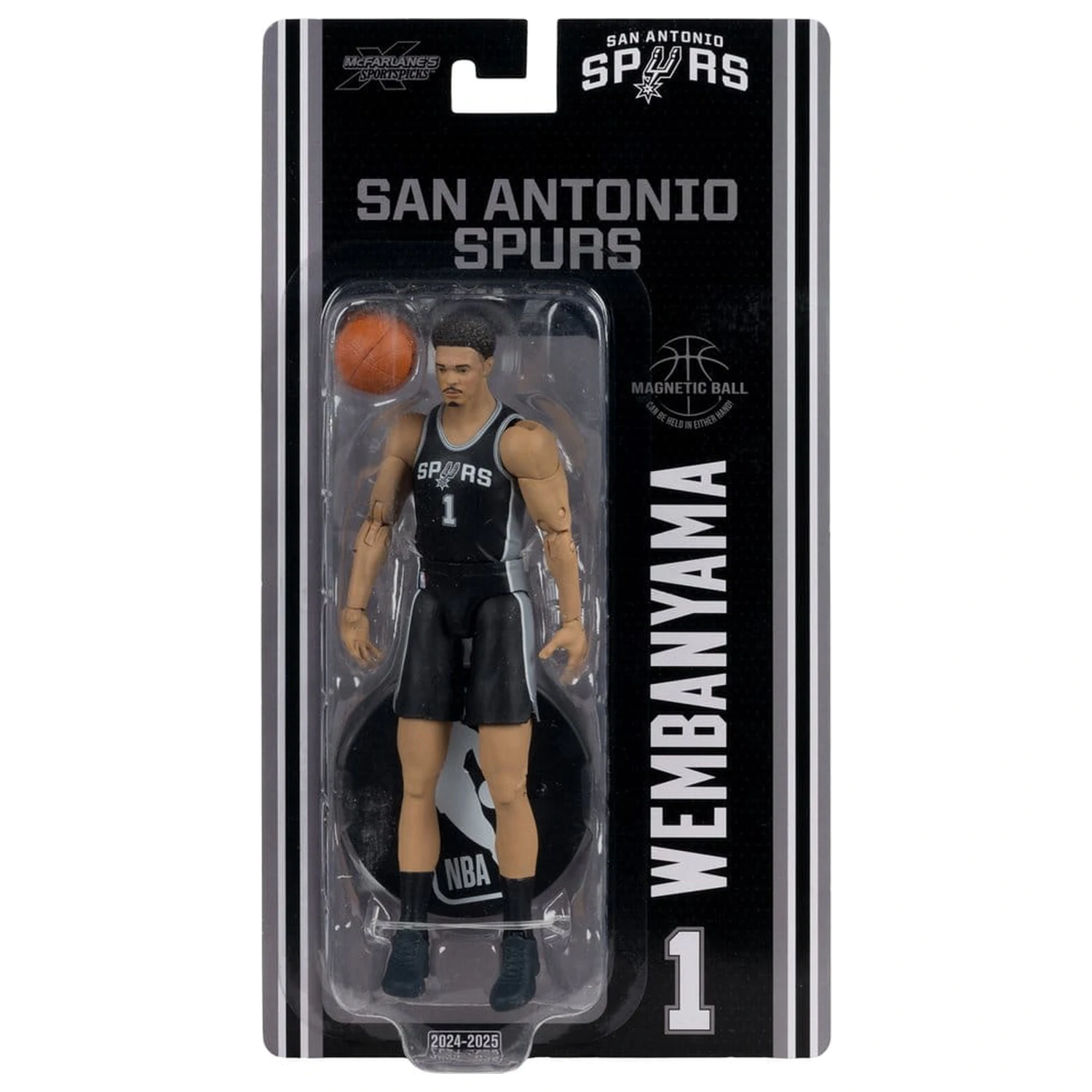 NBA SportsPicks akční figurka Victor Wembanyama (San Antonio Spurs) 17 cm fotografii produktu