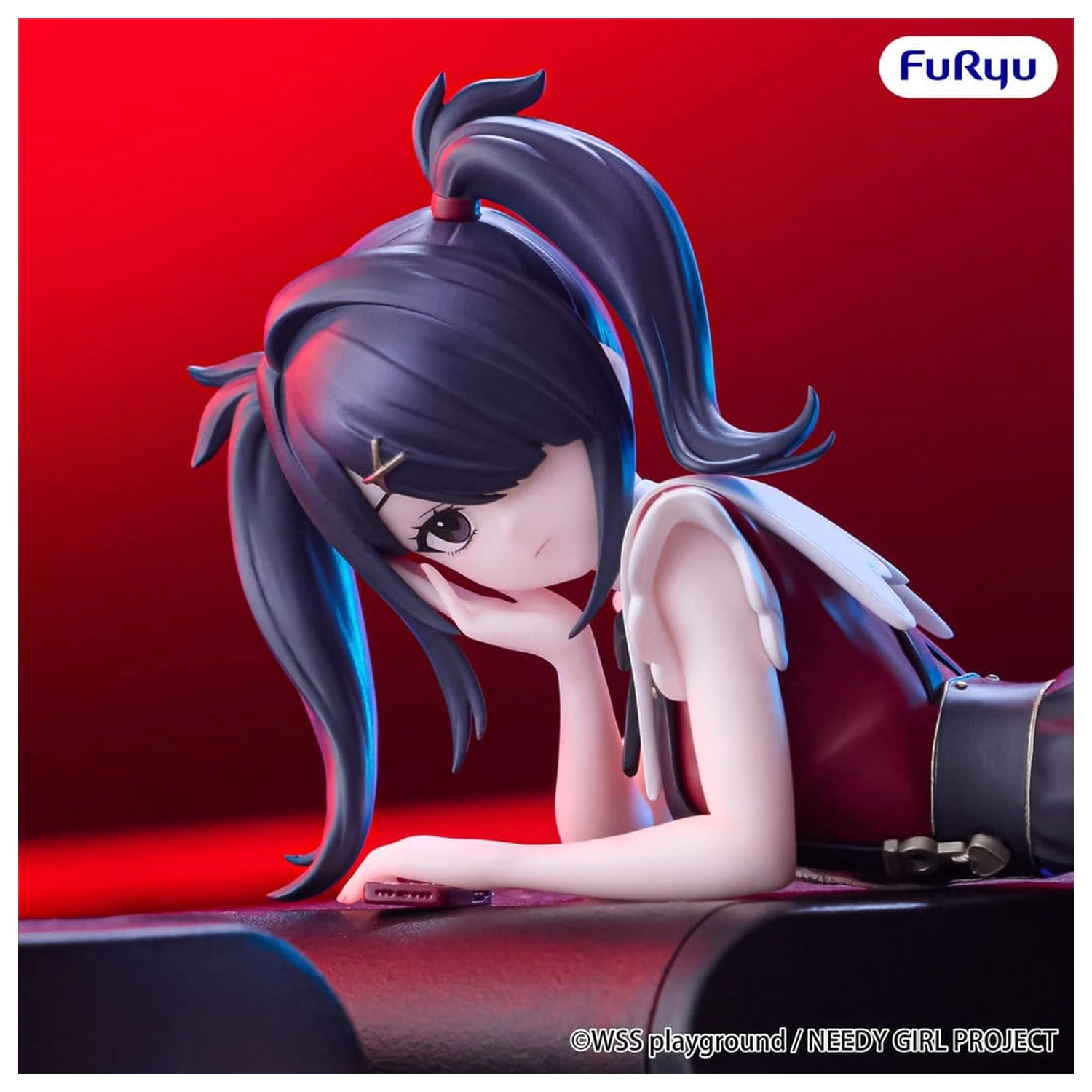 Needy Girl Overdose Noodle Stopper PVC figurka Ame-chan 14 cm fotografii produktu