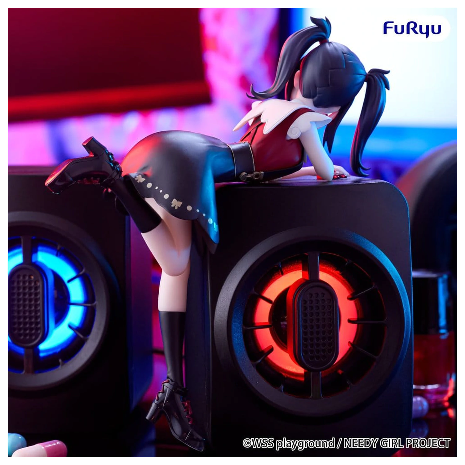 Needy Girl Overdose Noodle Stopper PVC figurka Ame-chan 14 cm fotografii produktu