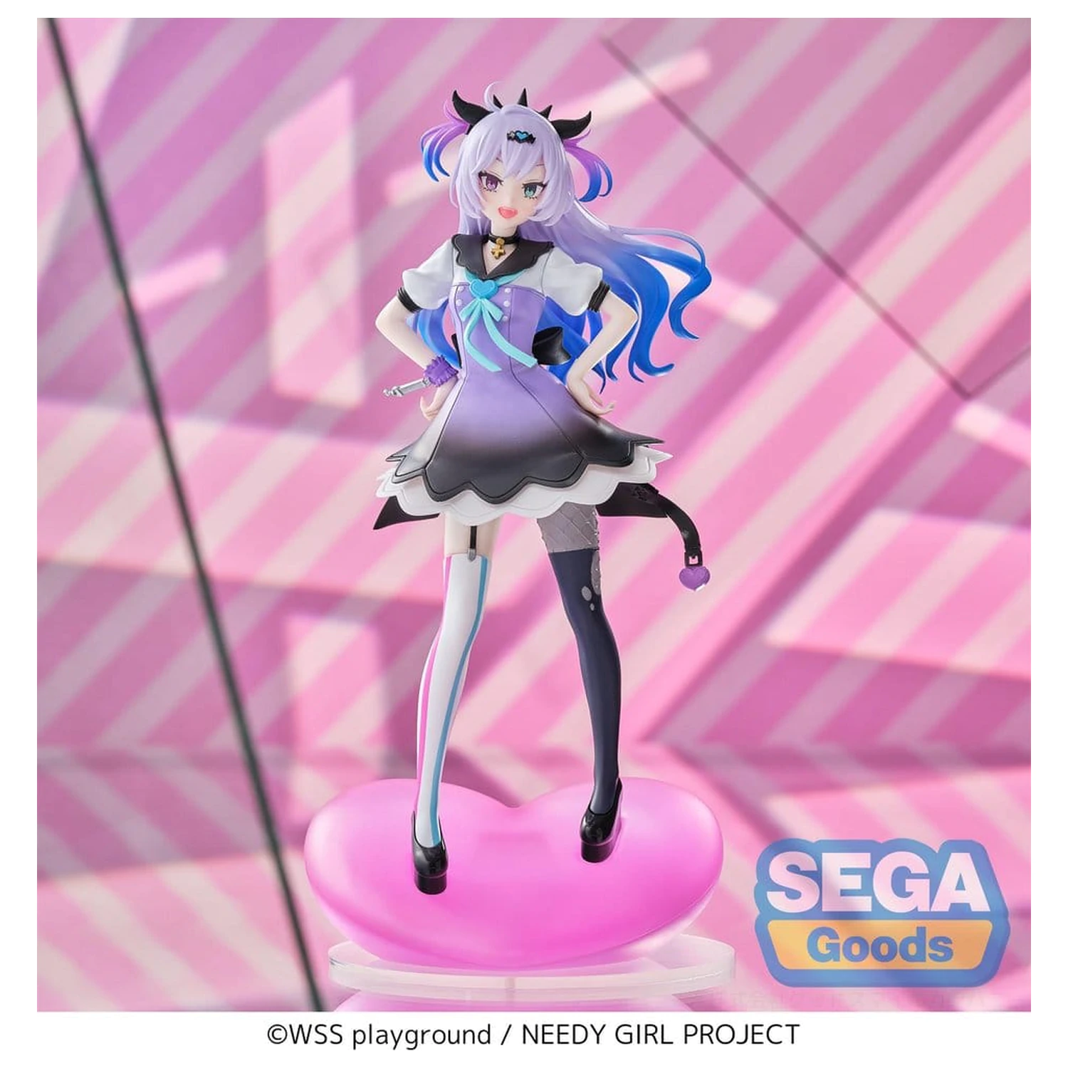 Needy Girl Overdose XStellar PVC figurka PURPLE LOLLIPOP 20 cm fotografii produktu