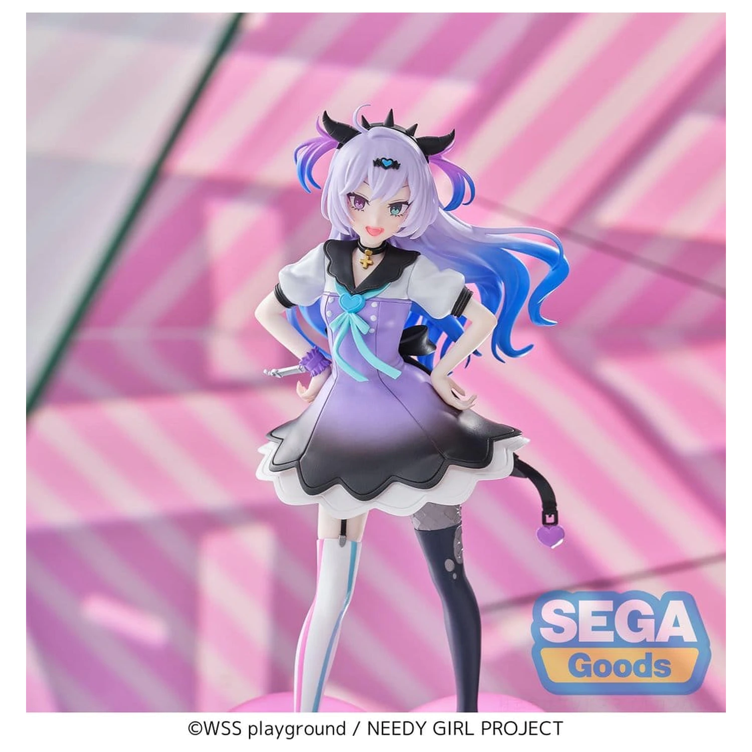 Needy Girl Overdose XStellar PVC figurka PURPLE LOLLIPOP 20 cm fotografii produktu