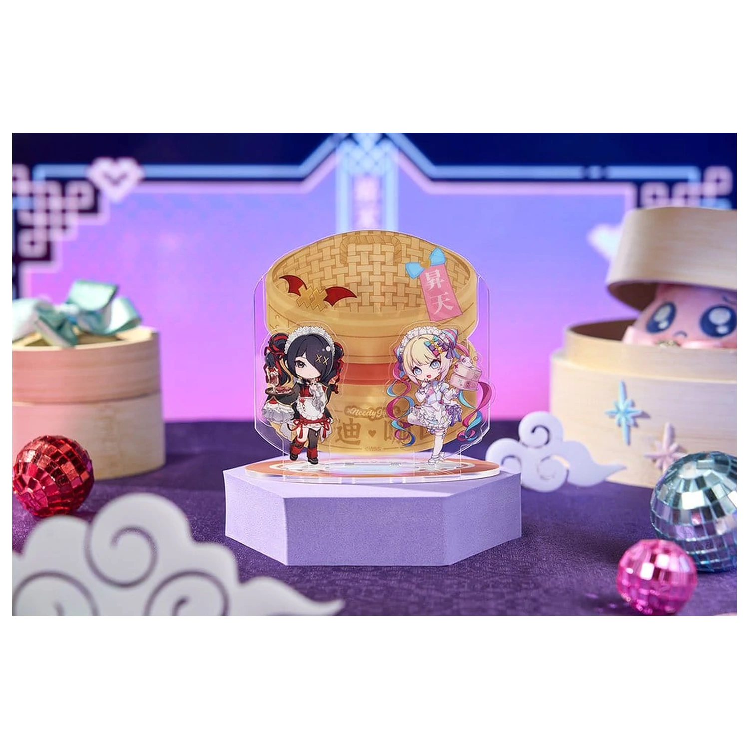 Needy Streamer Overload Needy Streamer Chinese Restaurant Series Akrylové diorama Chibi fotografii produktu