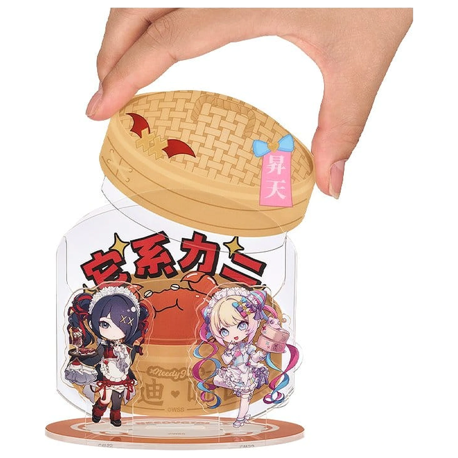 Needy Streamer Overload Needy Streamer Chinese Restaurant Series Akrylové diorama Chibi fotografii produktu