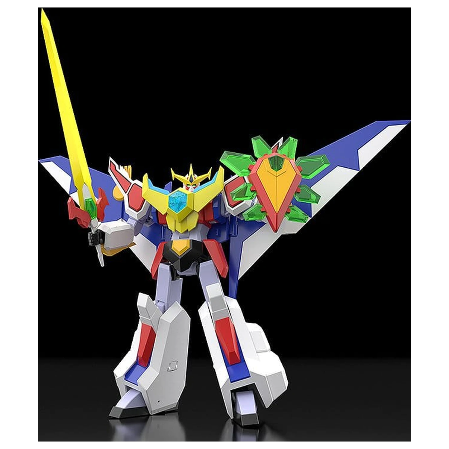Nekketsu Saikyo Go-Saurer Moderoid Plastový model Kit Go-Saurer 16 cm fotografii produktu