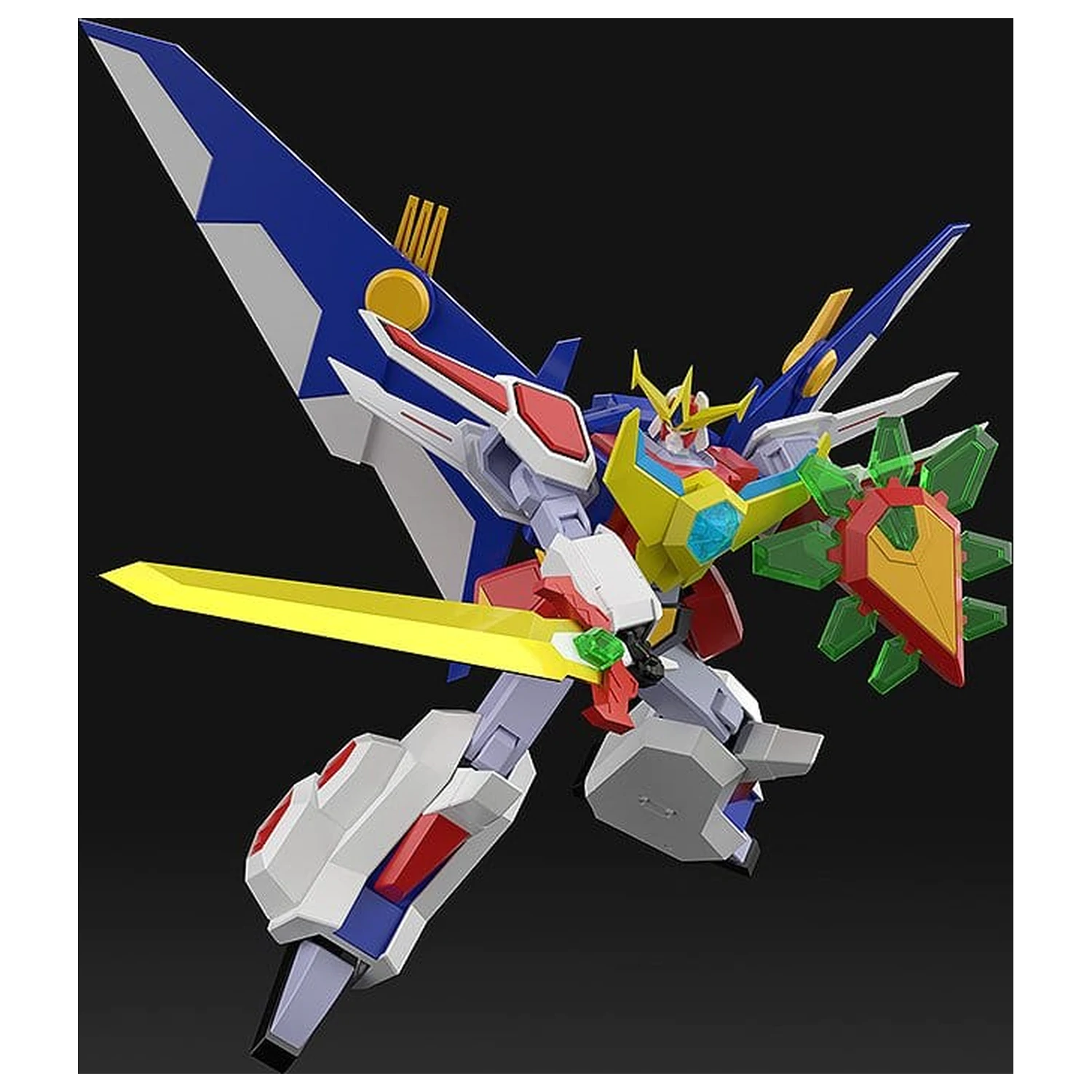 Nekketsu Saikyo Go-Saurer Moderoid Plastový model Kit Go-Saurer 16 cm fotografii produktu