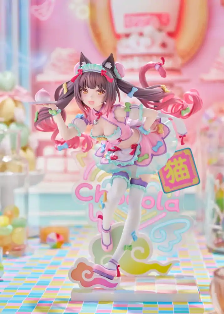 Nekopara PVC soška 1/7 Chocola Dreamy Cute China Verze 20 cm fotografii produktu