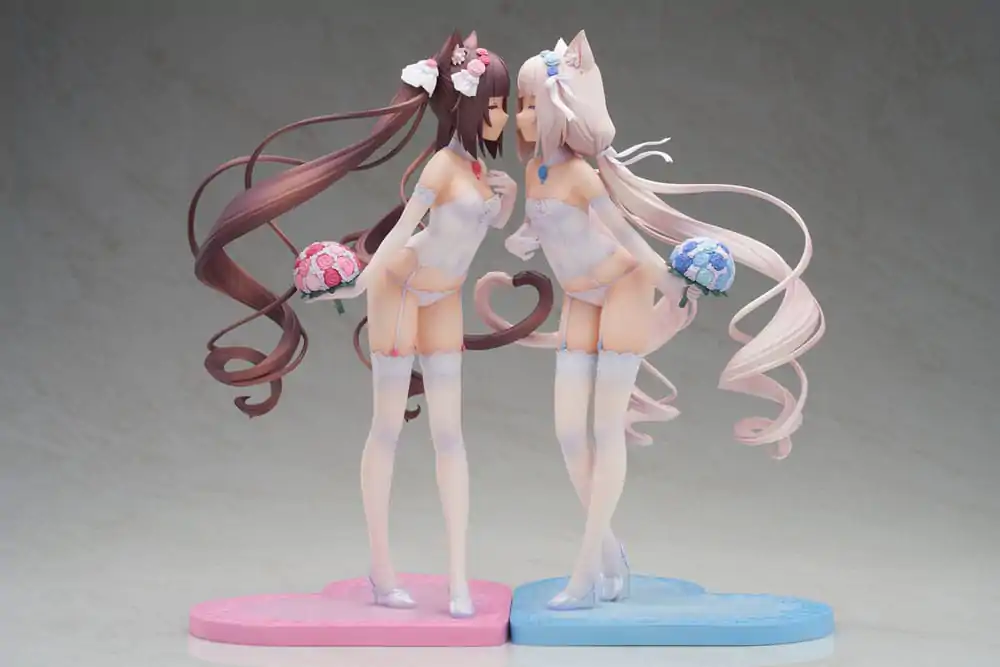 Nekopara PVC socha 1/7 Nekopara Chocola & Vanilla Dream of Eden Ver. 23 cm fotografii produktu