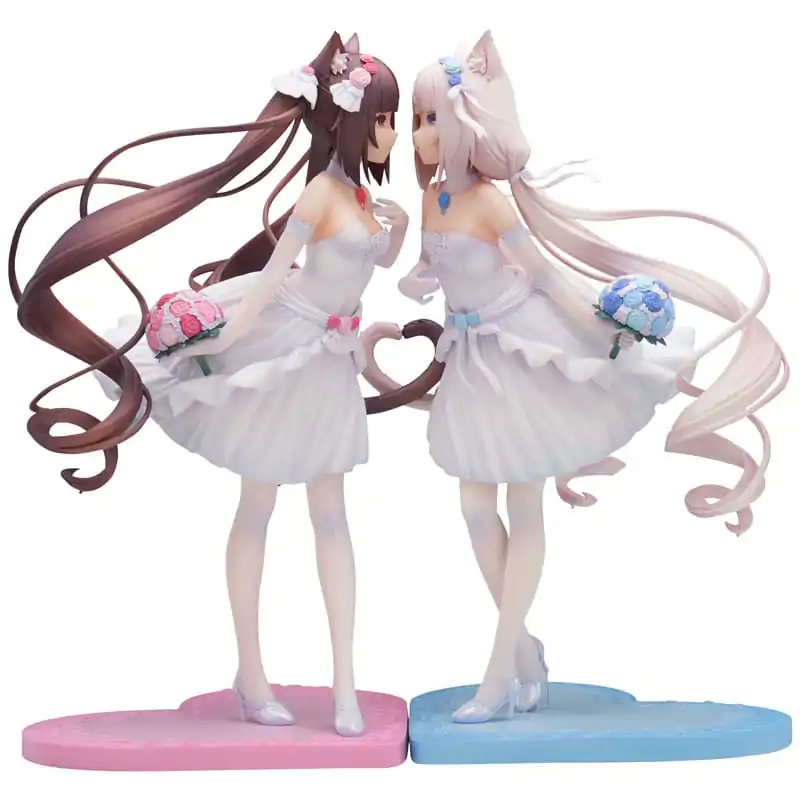 Nekopara PVC socha 1/7 Nekopara Chocola & Vanilla Dream of Eden Ver. 23 cm fotografii produktu