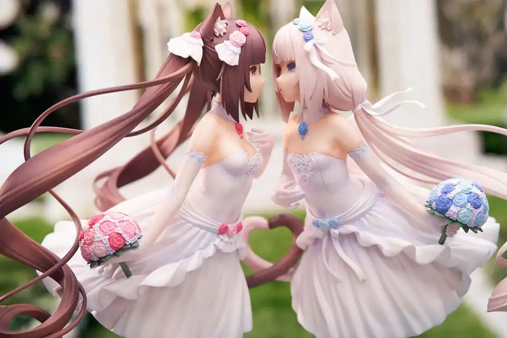 Nekopara PVC socha 1/7 Nekopara Chocola & Vanilla Dream of Eden Ver. 23 cm fotografii produktu