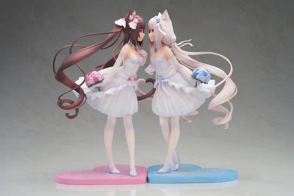 Nekopara PVC socha 1/7 Nekopara Chocola & Vanilla Dream of Eden Ver. 23 cm fotografii produktu