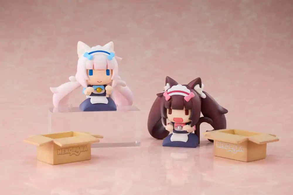 Nekopara Chibi Figures 2-Pack Vanilla & Chocola 7 cm Figurky fotografii produktu