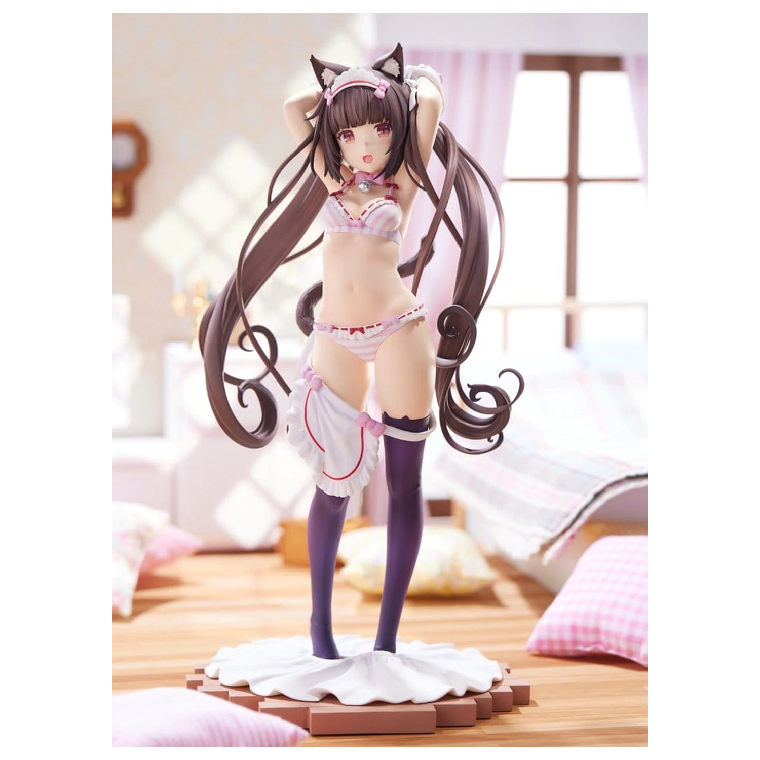 Nekopara PVC figurka 1/7 Chocola Dress up time 24 cm fotografii produktu