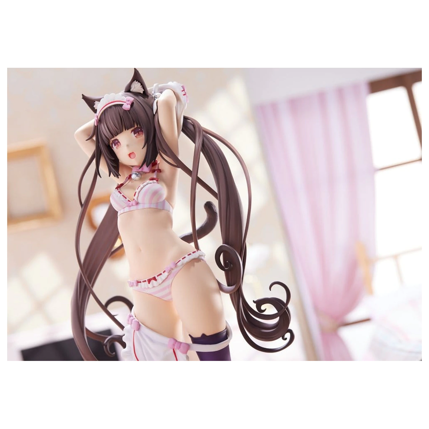 Nekopara PVC figurka 1/7 Chocola Dress up time 24 cm fotografii produktu