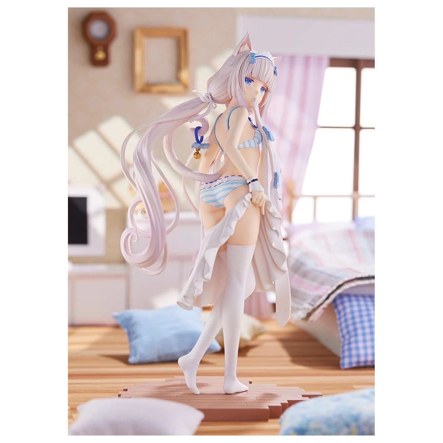 Nekopara PVC figurka 1/7 Vanilla Dress up time 24 cm fotografii produktu