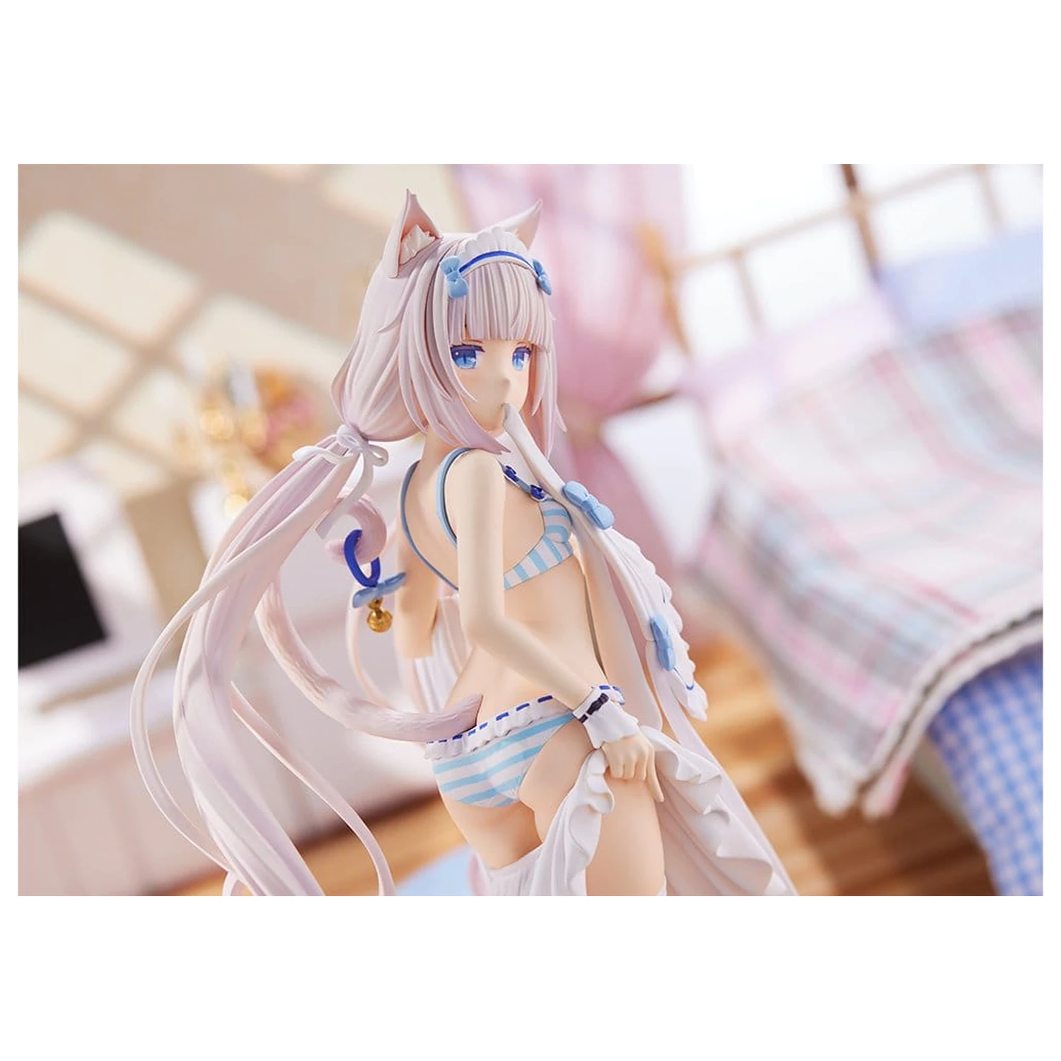 Nekopara PVC figurka 1/7 Vanilla Dress up time 24 cm fotografii produktu