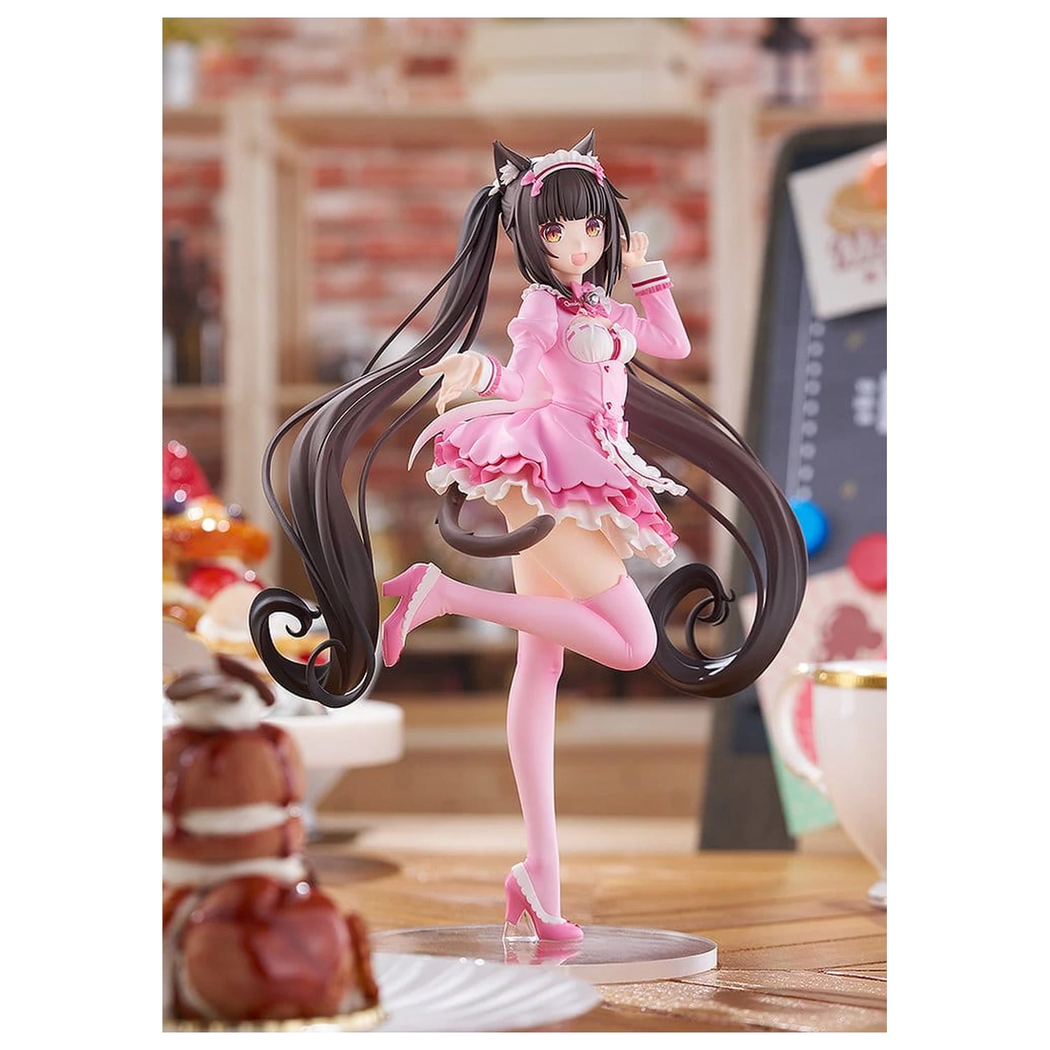 Nekopara Sekai Connect Pop Up Parade PVC figurka Chocola: Winter Clothes Ver. velikost L 22 cm fotografii produktu