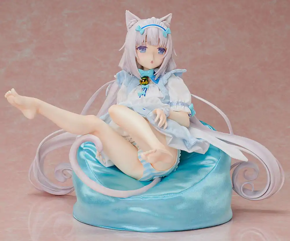 Nekopara Soška 1/4 Vanilla Verze s holýma nohama 35 cm fotografii produktu