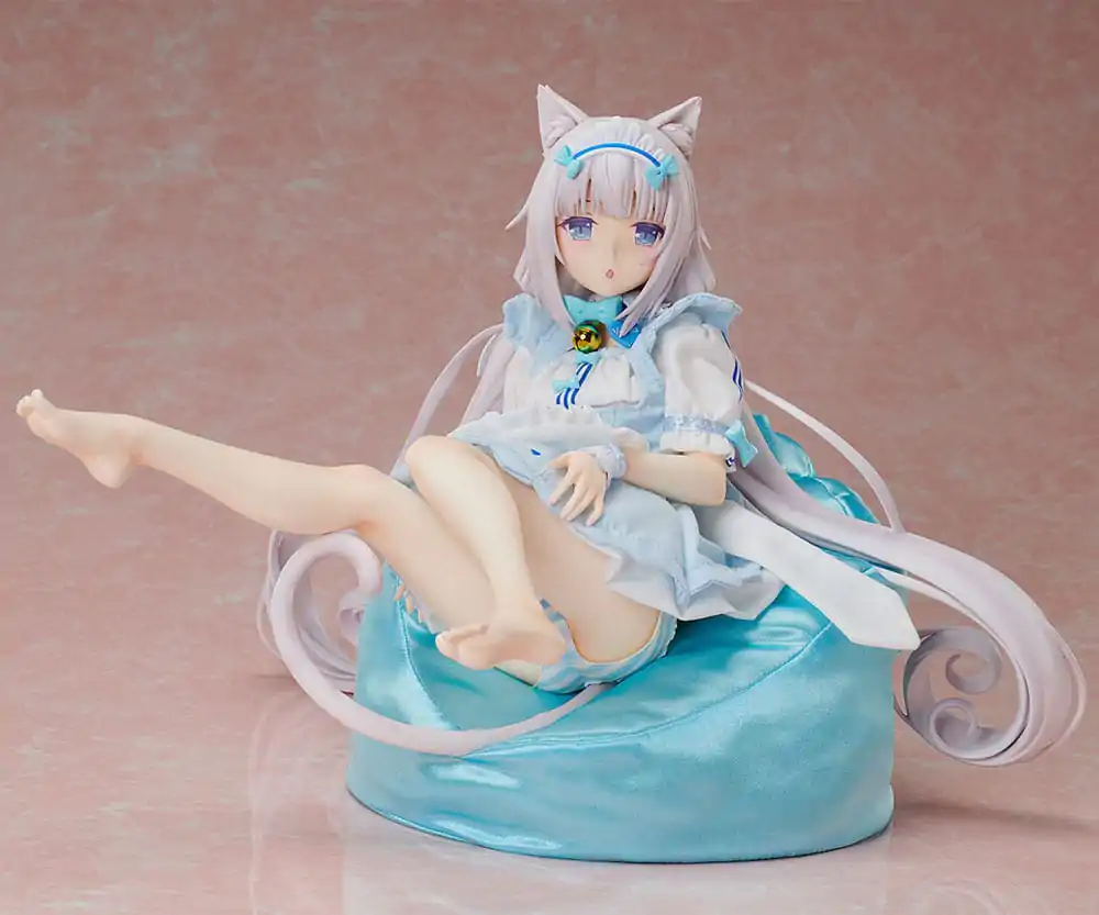 Nekopara Soška 1/4 Vanilla Verze s holýma nohama 35 cm fotografii produktu