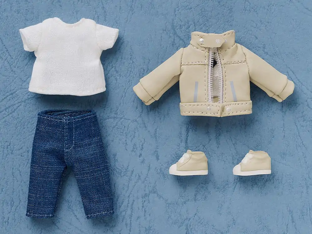 Nendoroid Doll Figures sada oblečení: Kožená bunda (Slonovinová) fotografii produktu