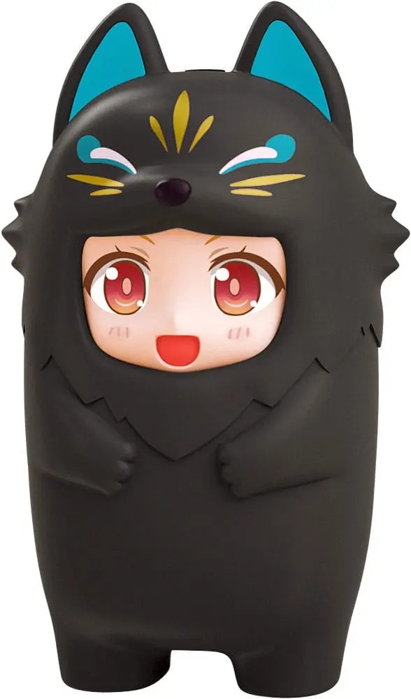 Nendoroid More pouzdro na obličejové části Kigurumi pro Nendoroid figurky Černá Kitsune 10 cm fotografii produktu