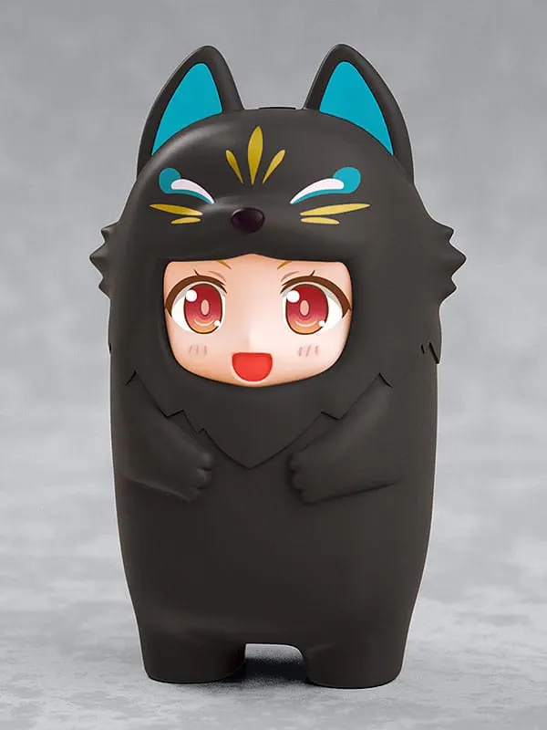 Nendoroid More pouzdro na obličejové části Kigurumi pro Nendoroid figurky Černá Kitsune 10 cm fotografii produktu