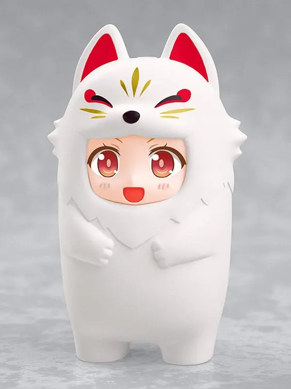 Nendoroid More pouzdro na obličejové části Kigurumi pro figurky Nendoroid bílá Kitsune 10 cm fotografii produktu