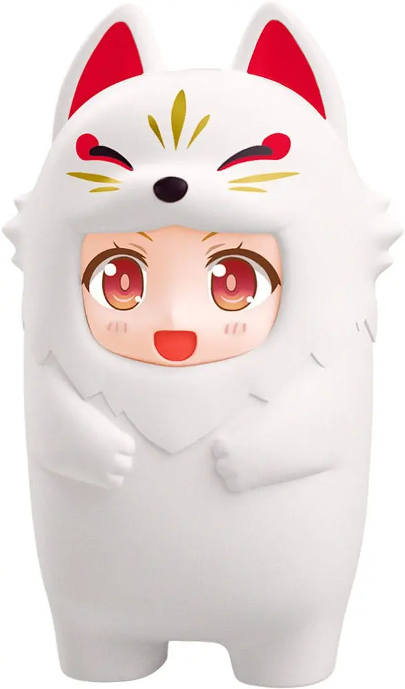 Nendoroid More pouzdro na obličejové části Kigurumi pro figurky Nendoroid bílá Kitsune 10 cm fotografii produktu