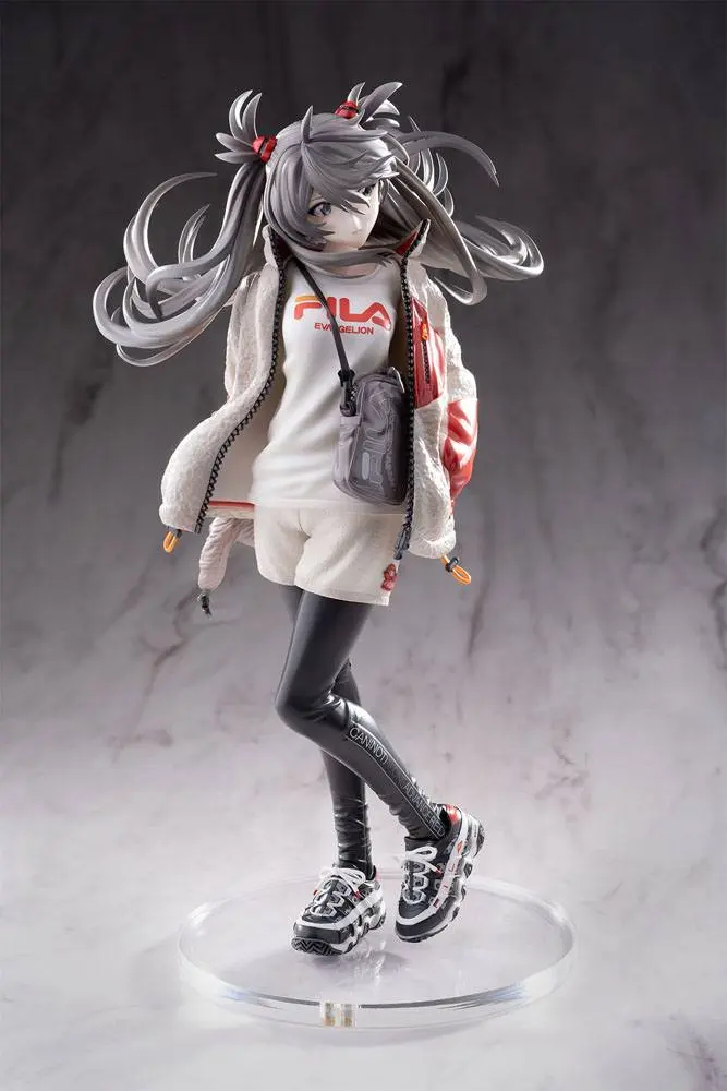 PVC socha 1/7 Shikinami Asuka Langley Ver. Radio Eva Part 2 Original Color 25 cm fotografii produktu