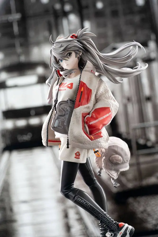 PVC socha 1/7 Shikinami Asuka Langley Ver. Radio Eva Part 2 Original Color 25 cm fotografii produktu