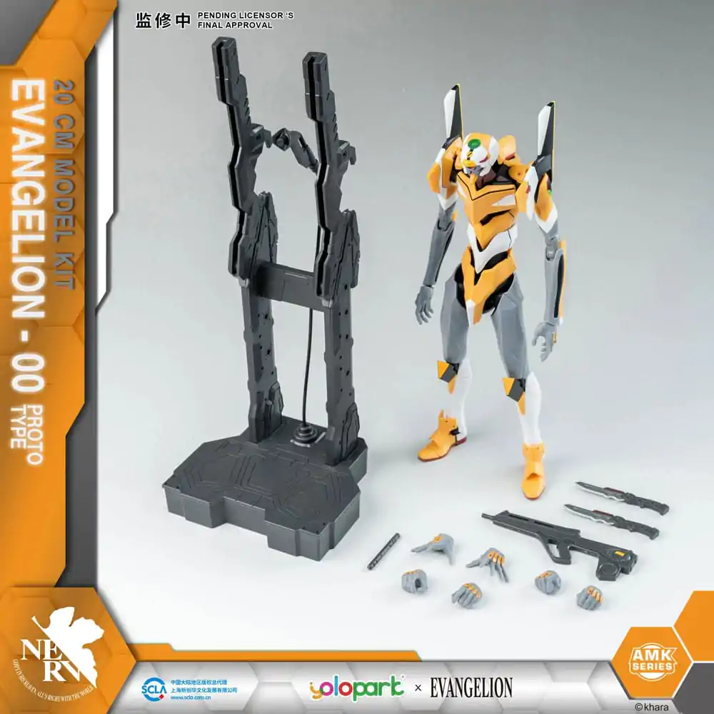 Neon Genesis Evangelion AMK Series Plastikový Model Kit Eva-00 20 cm fotografii produktu